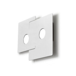 Luminosa Lighting Luminosa Square Lifestyle Surface Mounted Ceiling Light - White Finish, 2X Gx53 - thumbnail 3