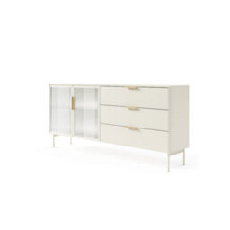 Arte Elegant Cashmere Sideboard Cabinet 181Cm - Ambient Led, Drawer Storage - thumbnail 2