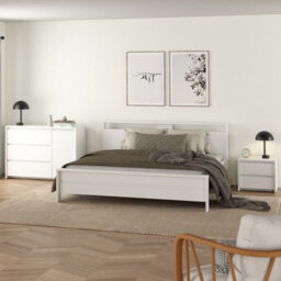 Furniture To Go Next Nightstand 2 Drawers White - thumbnail 6
