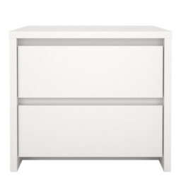 Furniture To Go Next Nightstand 2 Drawers White - thumbnail 2