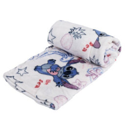 Lilo & Stitch Chilled Vibes Fleece Blanket White/blue/purple (One Size) - thumbnail 2