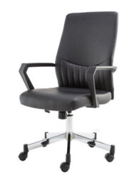 Alphason Dorel Home Brooklyn Office Chair In Black - thumbnail 2