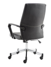 Alphason Dorel Home Brooklyn Office Chair In Black - thumbnail 3