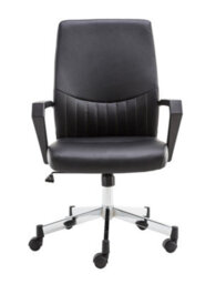 Alphason Dorel Home Brooklyn Office Chair In Black