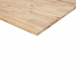 Berkfield Bathroom Vanity Top Untreated 100X60X2 Cm Solid Wood Acacia - thumbnail 7