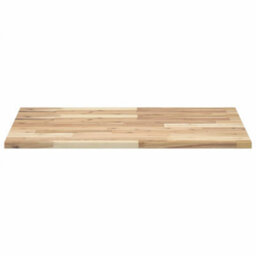 Berkfield Bathroom Vanity Top Untreated 100X60X2 Cm Solid Wood Acacia - thumbnail 3
