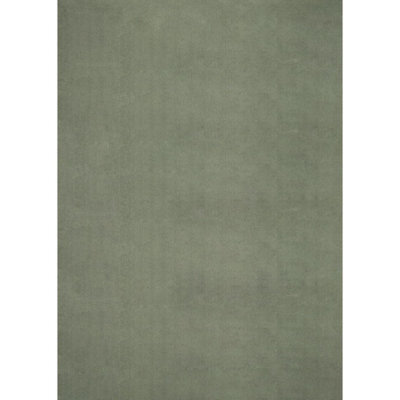 Elegant Modern Dark Green Rectangular Area Rug - image 1