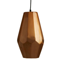 Orsina Aluminum Copper Finish Large Pendant Light, Ceiling Pendant Light For Dining Room, Lounge - thumbnail 3