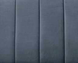 Home Detail Thomas Velvet Fabric 2 Seater Sofa, Grey - thumbnail 9