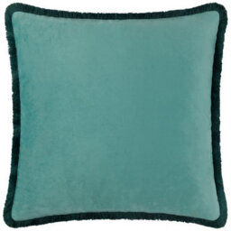 Paoletti Marjoelle Flowers  Printed Velvet Cushion Cover - thumbnail 2