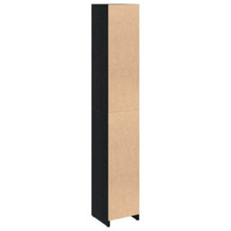 Walplus Bathroom Cabinet Black Oak 30 X 30 X 183.5 Cm Engineered Wood - thumbnail 6