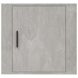 Berkfield Wall-Mounted Bedside Cabinets 2 Pcs Concrete Grey 50X30X47 Cm - thumbnail 6