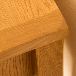 Lanner Oak Telephone Table With Drawer - By Roseland Furniture - thumbnail 7