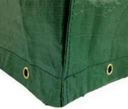 Heavy Duty Waterproof 3 Seater Swinging Garden Hammock Cover With Zip - thumbnail 3