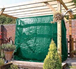 Heavy Duty Waterproof 3 Seater Swinging Garden Hammock Cover With Zip - thumbnail 2