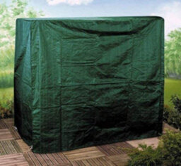 Heavy Duty Waterproof 3 Seater Swinging Garden Hammock Cover With Zip - thumbnail 5