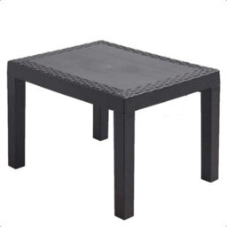 Outdoor Garden Rattan Effect Coffee Table Patio Plastic Weather Resistant