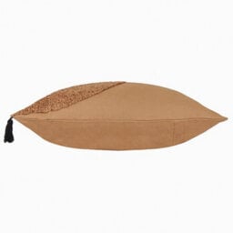 Furn. Radiance Tufted Cotton Tasselled Polyester Filled Cushion - thumbnail 3