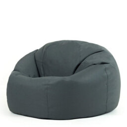 icon Adult Classic Beanbag Outdoor Waterproof Bean Bags Ready Filled - Slate Grey, 2 Pack - thumbnail 2