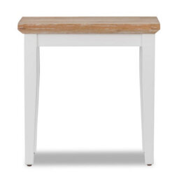 Statement Furniture Florence Nest Of 2 Side Tables/lamp Tables- White - thumbnail 4