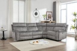 Electric Recliners Sofa, 4 Seater Power Corner Recliner Corner Sofa Set, 105 To 135 Degrees Recliner - thumbnail 3