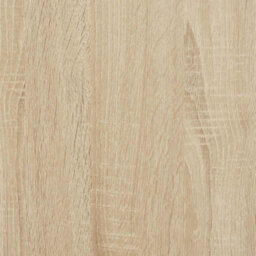 Berkfield Elegant Bookcase 3-Tier Sonoma Oak 60X30X60 Cm Engineered Wood - thumbnail 7