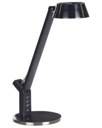 Wyld And Coco Lumina Brass Desk Lamp - Adjustable Arm, Sensor Dimmer And Usb Charging Port For Desk And Bedside - thumbnail 3