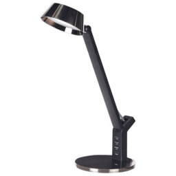 Wyld And Coco Lumina Brass Desk Lamp - Adjustable Arm, Sensor Dimmer And Usb Charging Port For Desk And Bedside - thumbnail 1