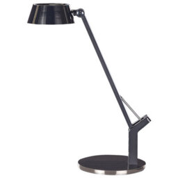 Wyld And Coco Lumina Brass Desk Lamp - Adjustable Arm, Sensor Dimmer And Usb Charging Port For Desk And Bedside - thumbnail 6