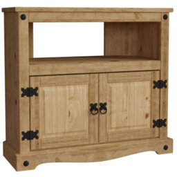 Lassic Vida Designs Corona Solid Pine Corner Tv Unit Stand - thumbnail 7