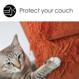 Geezy Cat Scratch Mat Natural Sisal Indoor Cats Grinding Claws Furniture Protection - thumbnail 3