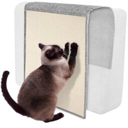 Geezy Cat Scratch Mat Natural Sisal Indoor Cats Grinding Claws Furniture Protection - thumbnail 1