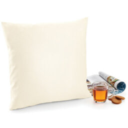 Westford Mill Fairtrade Cotton Canvas Cushion Cover Natural (L) - thumbnail 3