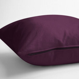 Chilimilii Cushion Covers 100% Cotton Plain Dyed Zip Pipe Edge Home Sofa Decor (40X40 Cm) - thumbnail 4