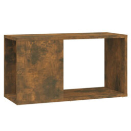 Walplus Tv Cabinet Smoked Oak 60X24X32Cm Engineered Wood - thumbnail 2