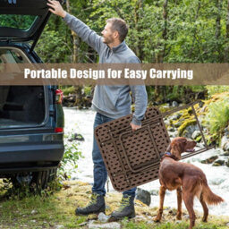 Costway Folding Picnic Camping Table Portable Indoor Outdoor Table-Brown - thumbnail 9