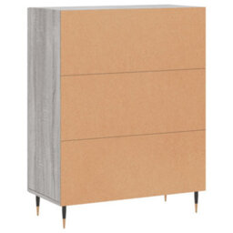Berkfield Classic Sideboard Grey Sonoma 69.5X34X90 Cm Engineered Wood - thumbnail 8