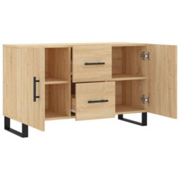 Berkfield Sideboard Sonoma Oak 100X36X60 Cm Engineered Wood - thumbnail 5