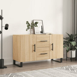 Berkfield Sideboard Sonoma Oak 100X36X60 Cm Engineered Wood - thumbnail 1