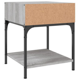 Berkfield Elegant Bedside Tables 2 Pcs Grey Sonoma 40X41X50 Cm Engineered Wood - thumbnail 7