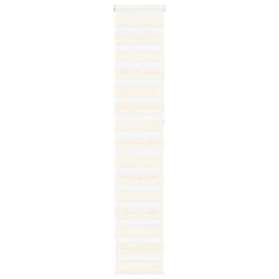 Berkfield Zebra Blind Marble Beige 40X230 Cm Fabric Width 35.9 Cm Polyester - image 1