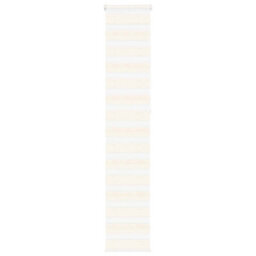 Berkfield Zebra Blind Marble Beige 40X230 Cm Fabric Width 35.9 Cm Polyester - thumbnail 1