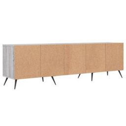 Berkfield Tv Cabinet Grey Sonoma 150X30X44.5 Cm Engineered Wood - thumbnail 8