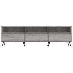 Berkfield Tv Cabinet Grey Sonoma 150X30X44.5 Cm Engineered Wood - thumbnail 5