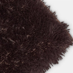 Ohs Soft Fluffy Rug Anti-Slip Carpet Area Floor Mat, Chocolate - 160 X 230Cm - thumbnail 4