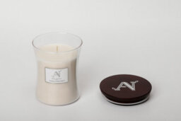 Aroma Naturals Candle 320G Vanilla Coconut Shea Butter Wax 50H Burn Time - thumbnail 3