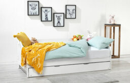 Out & Out Original Out & Out Ellison Single Bed With Pull-Out Trundle - Natural - thumbnail 1