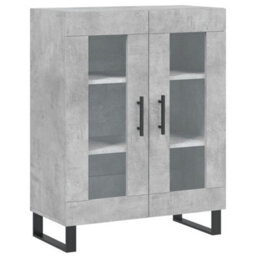 Vidaxl Sideboard Concrete Grey 69.5X34X90 Cm Engineered Wood - thumbnail 2