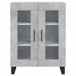 Vidaxl Sideboard Concrete Grey 69.5X34X90 Cm Engineered Wood - thumbnail 5
