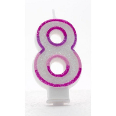 Pink 8 Candle Pack Of 6 Candles And Diffusers